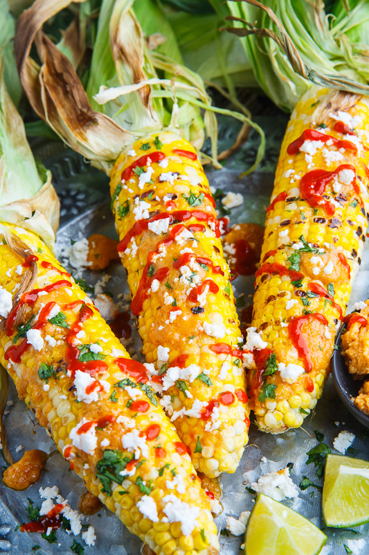 Sriracha Maple Miso Butter Grilled Corn Sriracha Maple Miso Butter Grilled Corn