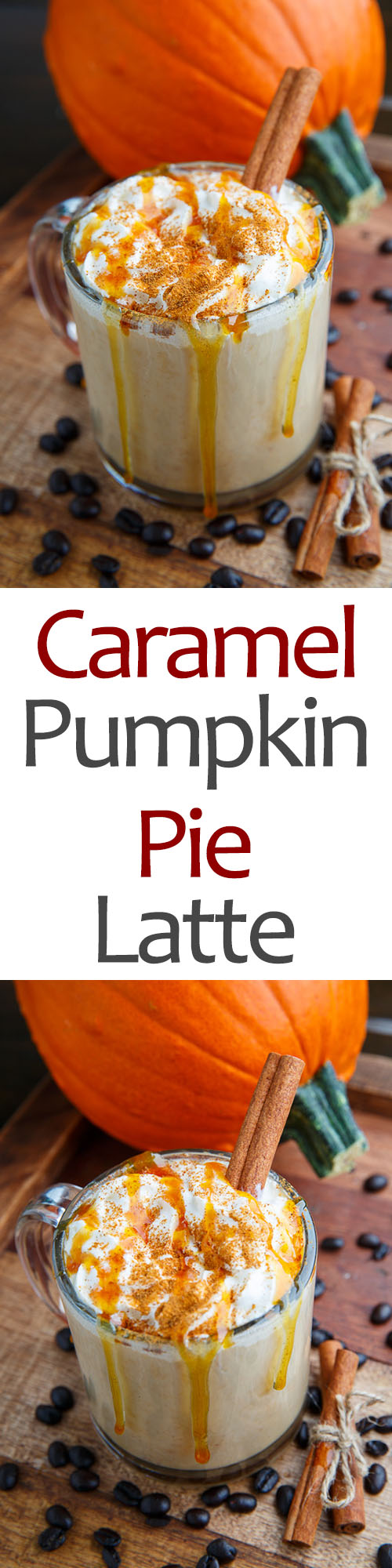 Caramel Pumpkin Pie Latte Caramel Pumpkin Pie Latte