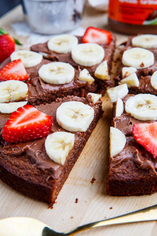 Chocolate Peanut Butter Brownie Pizza Chocolate Peanut Butter Brownie Pizza