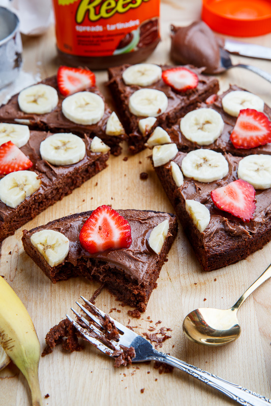 Chocolate Peanut Butter Brownie Pizza Chocolate Peanut Butter Brownie Pizza