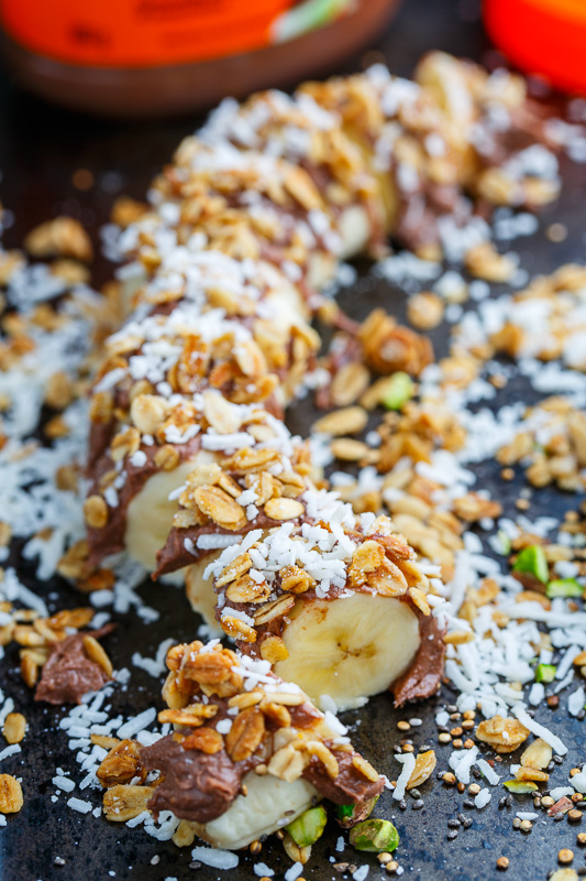 Coconut Granola Banana Sushi Coconut Granola Banana Sushi