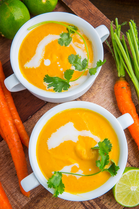 Creamy Curried Coconut Carrot Soup Creamy Curried Coconut Carrot Soup