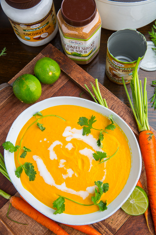 Creamy Curried Coconut Carrot Soup Creamy Curried Coconut Carrot Soup