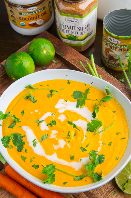Creamy Curried Coconut Carrot Soup Creamy Curried Coconut Carrot Soup