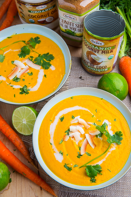 Creamy Curried Coconut Carrot Soup Creamy Curried Coconut Carrot Soup