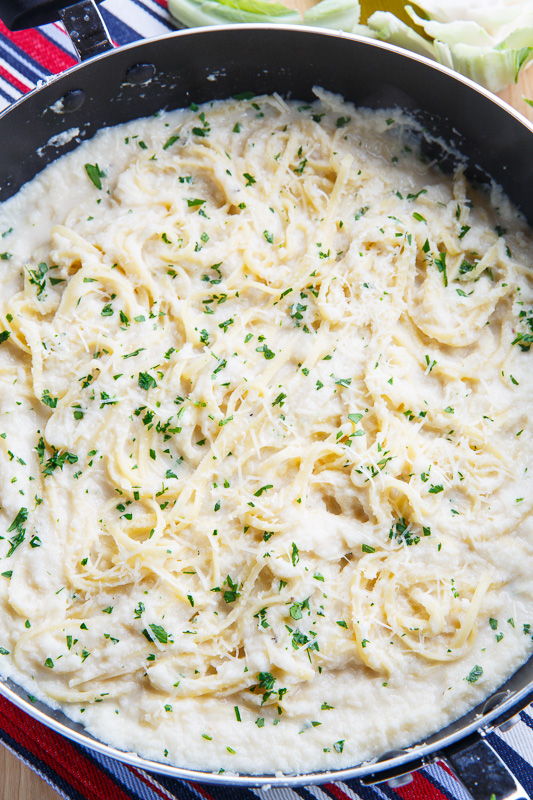 Light and Creamy Cauliflower Alfredo Linguine Light and Creamy Cauliflower Alfredo Linguine