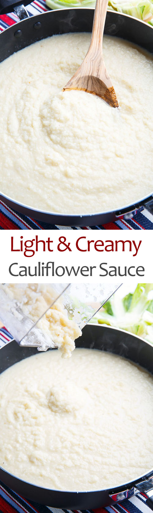 Light and Creamy Cauliflower Sauce Light and Creamy Cauliflower Sauce