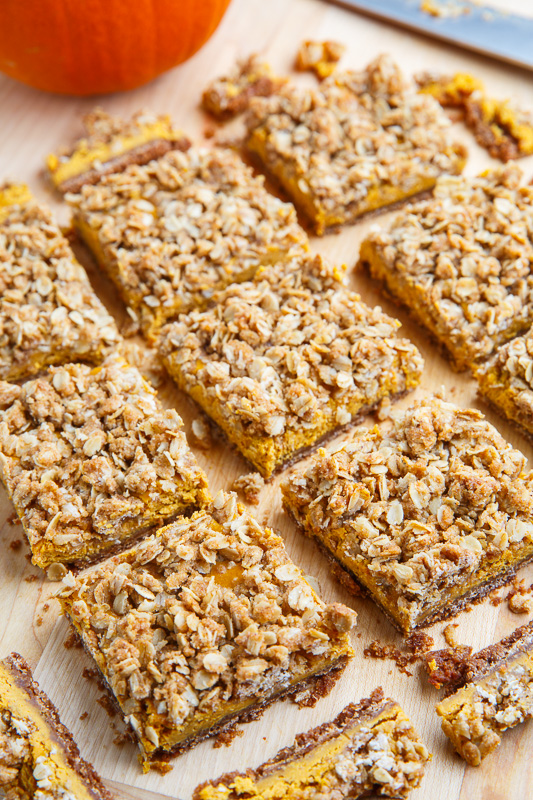 Pumpkin Cheesecake Gingersnap Streusel Bars Pumpkin Cheesecake Gingersnap Streusel Bars