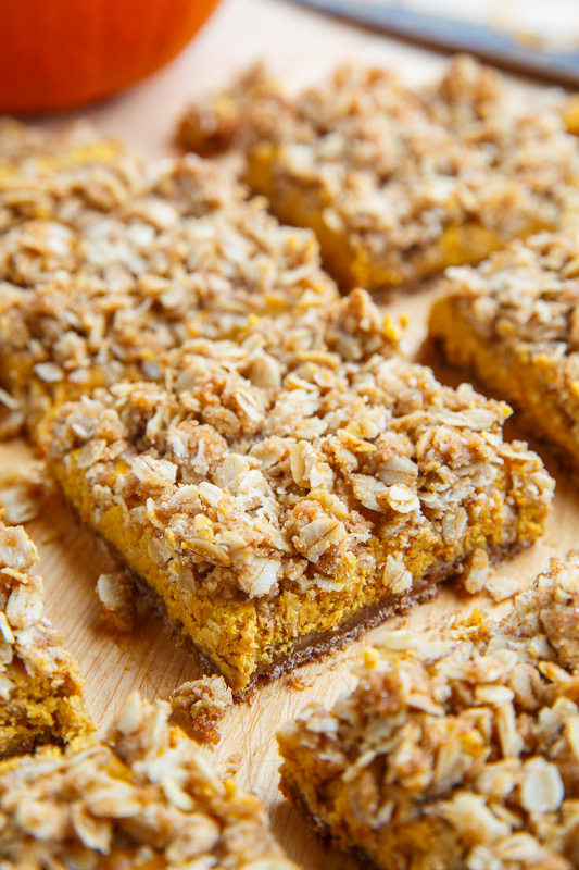 Pumpkin Cheesecake Gingersnap Streusel Bars Pumpkin Cheesecake Gingersnap Streusel Bars