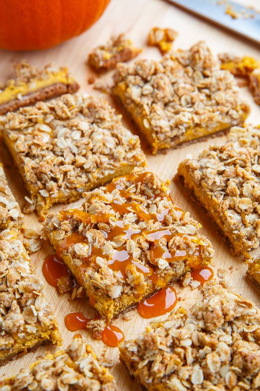 Pumpkin Cheesecake Gingersnap Streusel Bars Pumpkin Cheesecake Gingersnap Streusel Bars