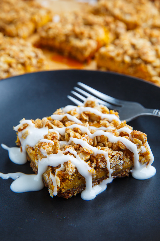 Pumpkin Cheesecake Gingersnap Streusel Bars Pumpkin Cheesecake Gingersnap Streusel Bars