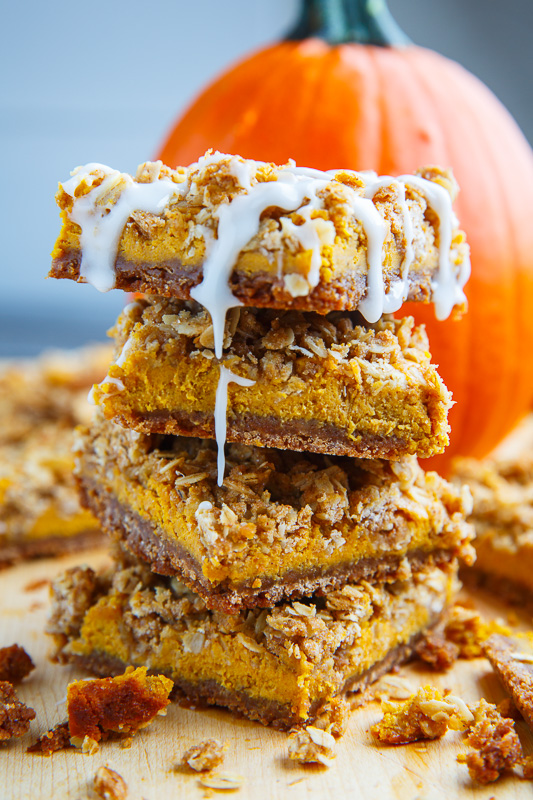 Pumpkin Cheesecake Gingersnap Streusel Bars Pumpkin Cheesecake Gingersnap Streusel Bars