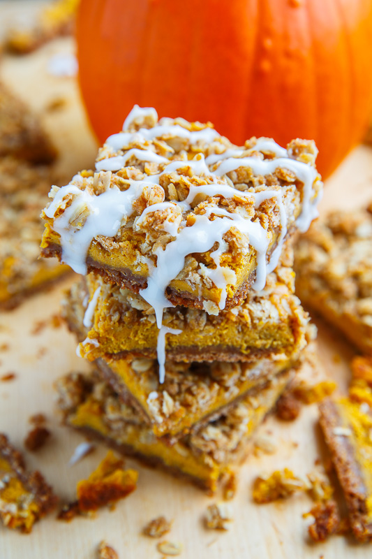 Pumpkin Cheesecake Gingersnap Streusel Bars Pumpkin Cheesecake Gingersnap Streusel Bars