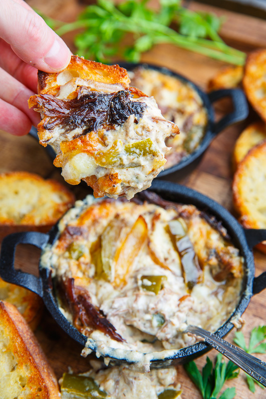 Pot Roast Beef Philly Cheese Steak Dip Pot Roast Beef Philly Cheese Steak Dip