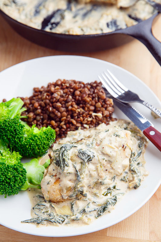 Spinach and Artichoke Stuffed Chicken Spinach and Artichoke Stuffed Chicken