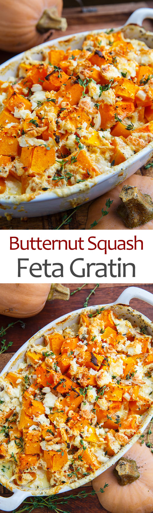 Butternut Squash and Feta Gratin Butternut Squash and Feta Gratin