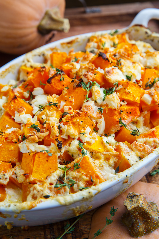 Butternut Squash and Feta Gratin Butternut Squash and Feta Gratin