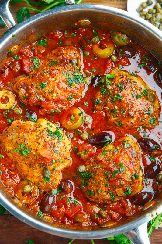 Chicken Puttanesca Chicken Puttanesca