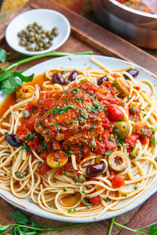 Chicken Puttanesca Chicken Puttanesca