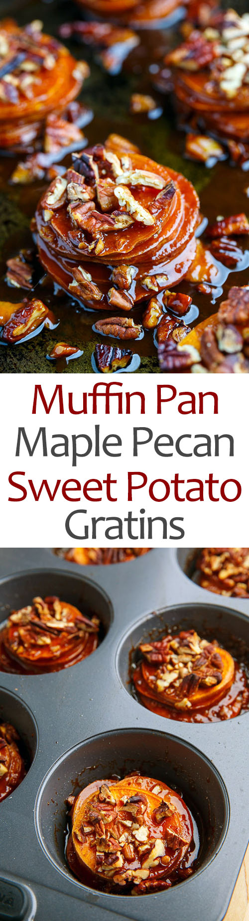 Muffin Pan Maple Pecan Sweet Potato Gratins Muffin Pan Maple Pecan Sweet Potato Gratins