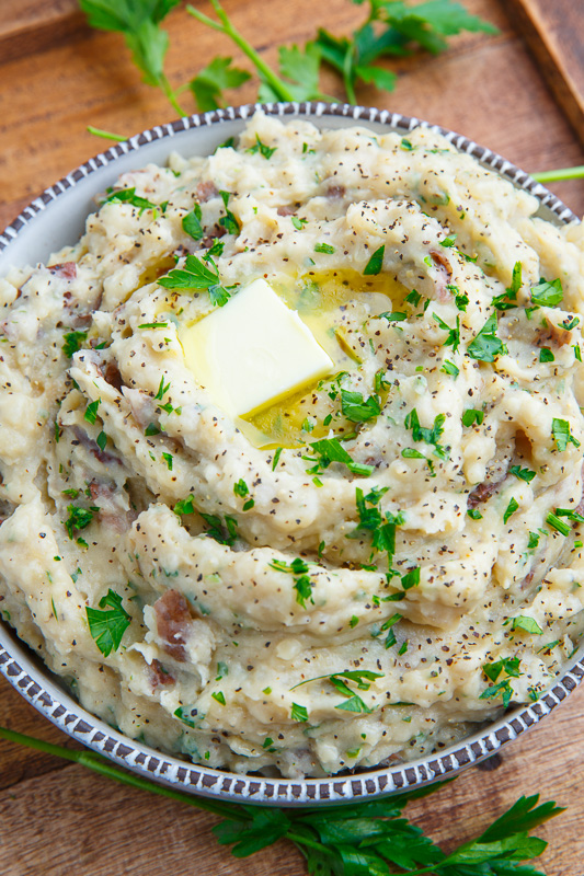 Slow Cooker Garlic Mashed Potatoes Slow Cooker Garlic Mashed Potatoes