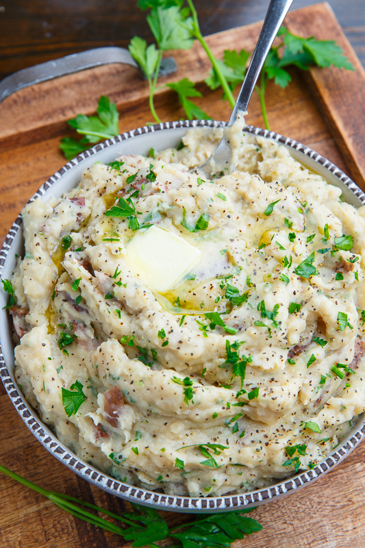 Slow Cooker Garlic Mashed Potatoes Slow Cooker Garlic Mashed Potatoes