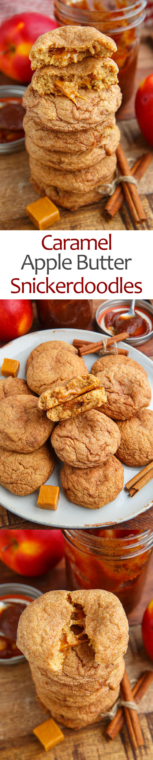 Caramel Apple Snickerdoodles Caramel Apple Snickerdoodles