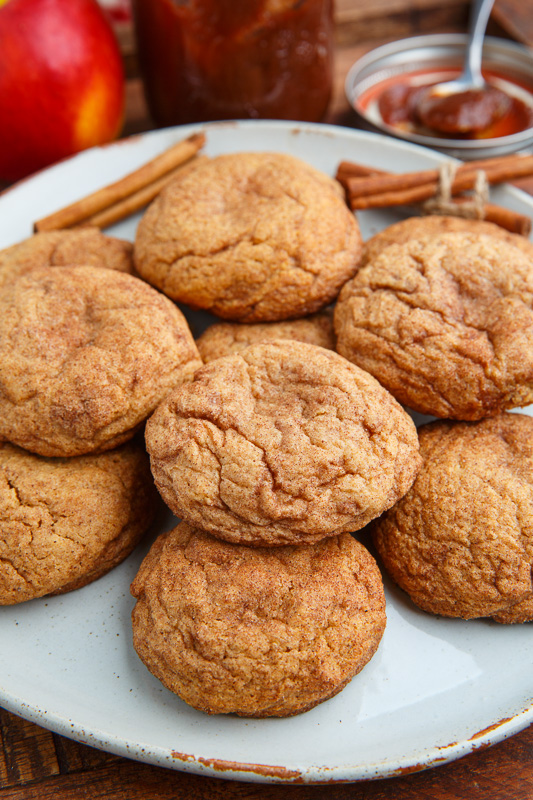 Caramel Apple Snickerdoodles Caramel Apple Snickerdoodles