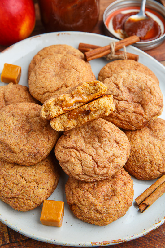 Caramel Apple Snickerdoodles Caramel Apple Snickerdoodles
