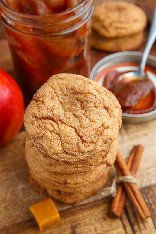 Caramel Apple Snickerdoodles Caramel Apple Snickerdoodles
