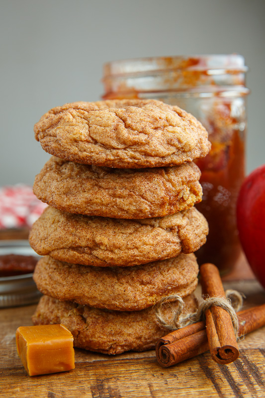 Caramel Apple Snickerdoodles Caramel Apple Snickerdoodles