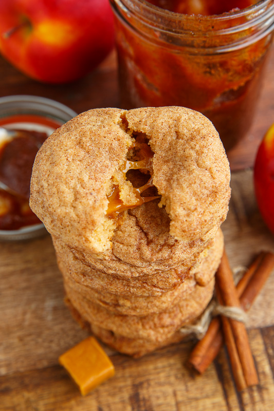 Caramel Apple Snickerdoodles Caramel Apple Snickerdoodles
