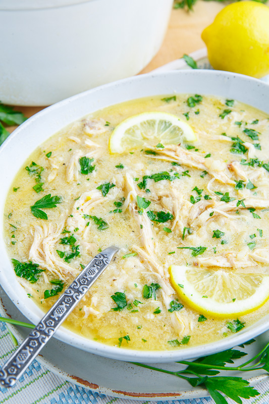 Avgolemono Soup (aka Greek Lemon Chicken Soup) Avgolemono Soup (aka Greek Lemon Chicken Soup)