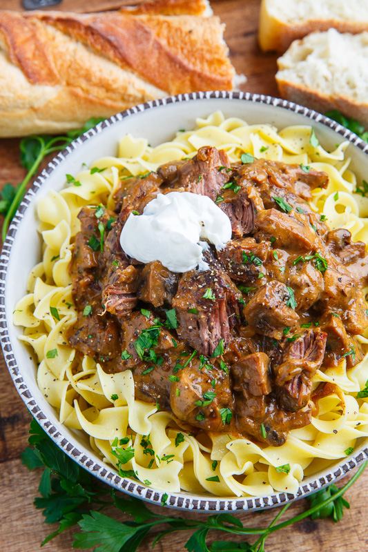Pot Roast Beef Stroganoff Pot Roast Beef Stroganoff