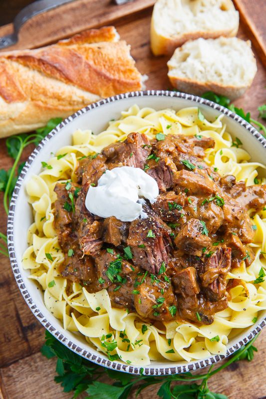 Pot Roast Beef Stroganoff Pot Roast Beef Stroganoff