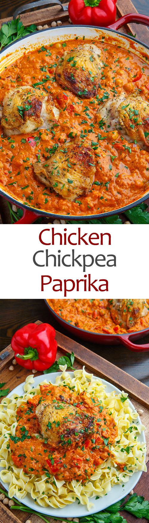 Chicken and Chickpea Paprika Chicken and Chickpea Paprika