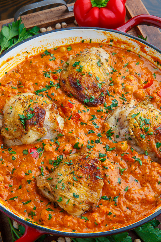 Chicken and Chickpea Paprika Chicken and Chickpea Paprika