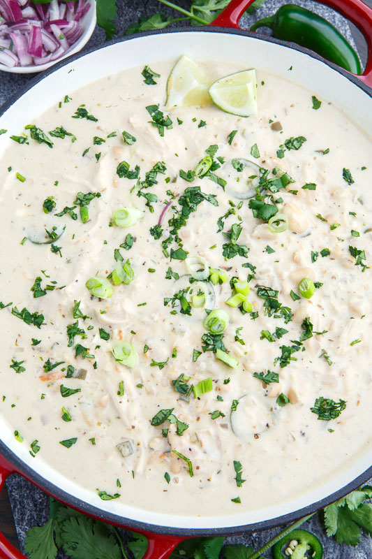 Creamy White Chicken Chili Creamy White Chicken Chili