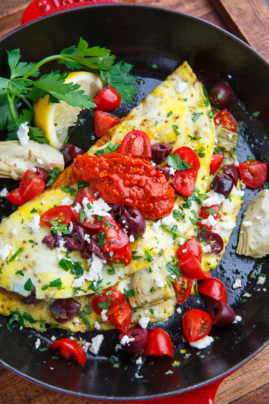 Mediterranean Omelette Mediterranean Omelette