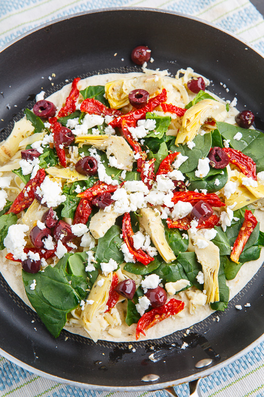 Mediterranean Quesadillas Mediterranean Quesadillas