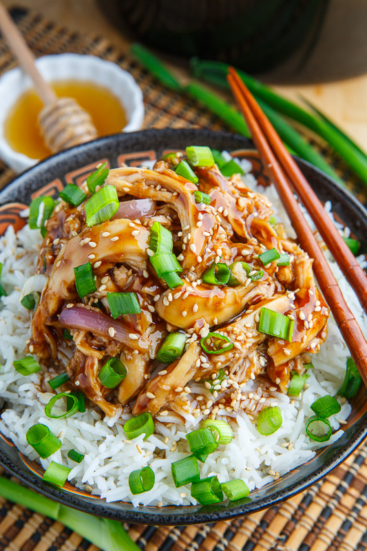 Slow Cooker Honey Garlic Sesame Chicken Slow Cooker Honey Garlic Sesame Chicken