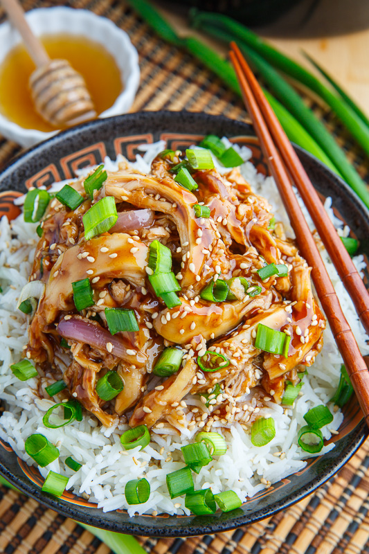 Slow Cooker Honey Garlic Sesame Chicken Slow Cooker Honey Garlic Sesame Chicken