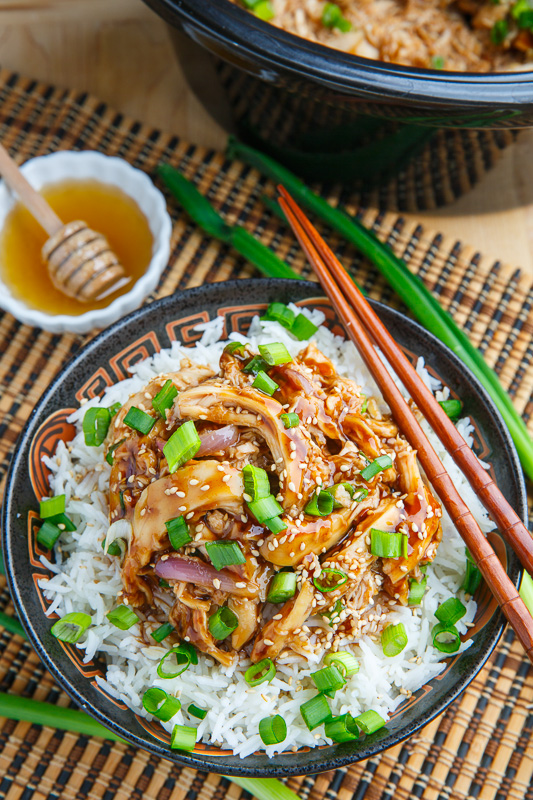Slow Cooker Honey Garlic Sesame Chicken Slow Cooker Honey Garlic Sesame Chicken