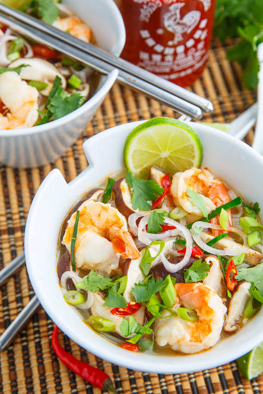 Tom Yum Goong Soup (Thai Hot and Sour Shrimp Soup) Tom Yum Goong Soup (Thai Hot and Sour Shrimp Soup)