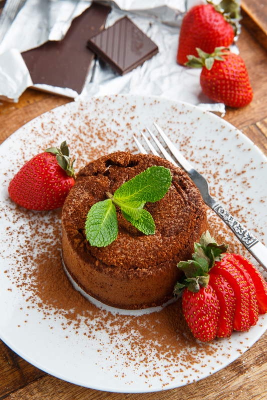 Dark Chocolate Lava Cakes Dark Chocolate Lava Cakes