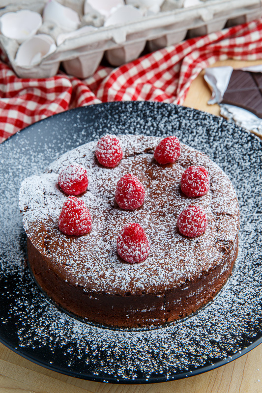 Dark Chocolate Souffle Cheesecake Dark Chocolate Souffle Cheesecake