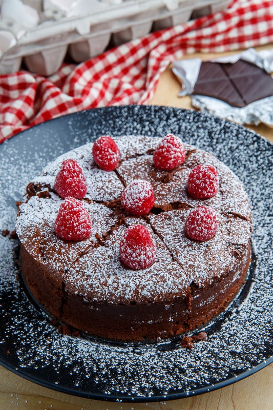 Dark Chocolate Souffle Cheesecake Dark Chocolate Souffle Cheesecake