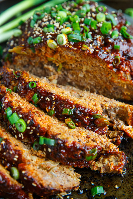 Korean Kimchi Meatloaf Korean Kimchi Meatloaf