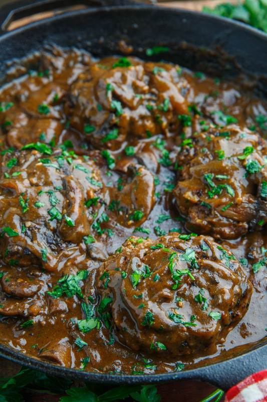 Salisbury Steak with Mushroom Gravy