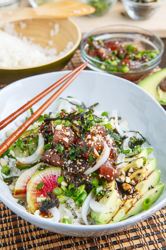 Ahi Tuna Poke Bowl Ahi Tuna Poke Bowl
